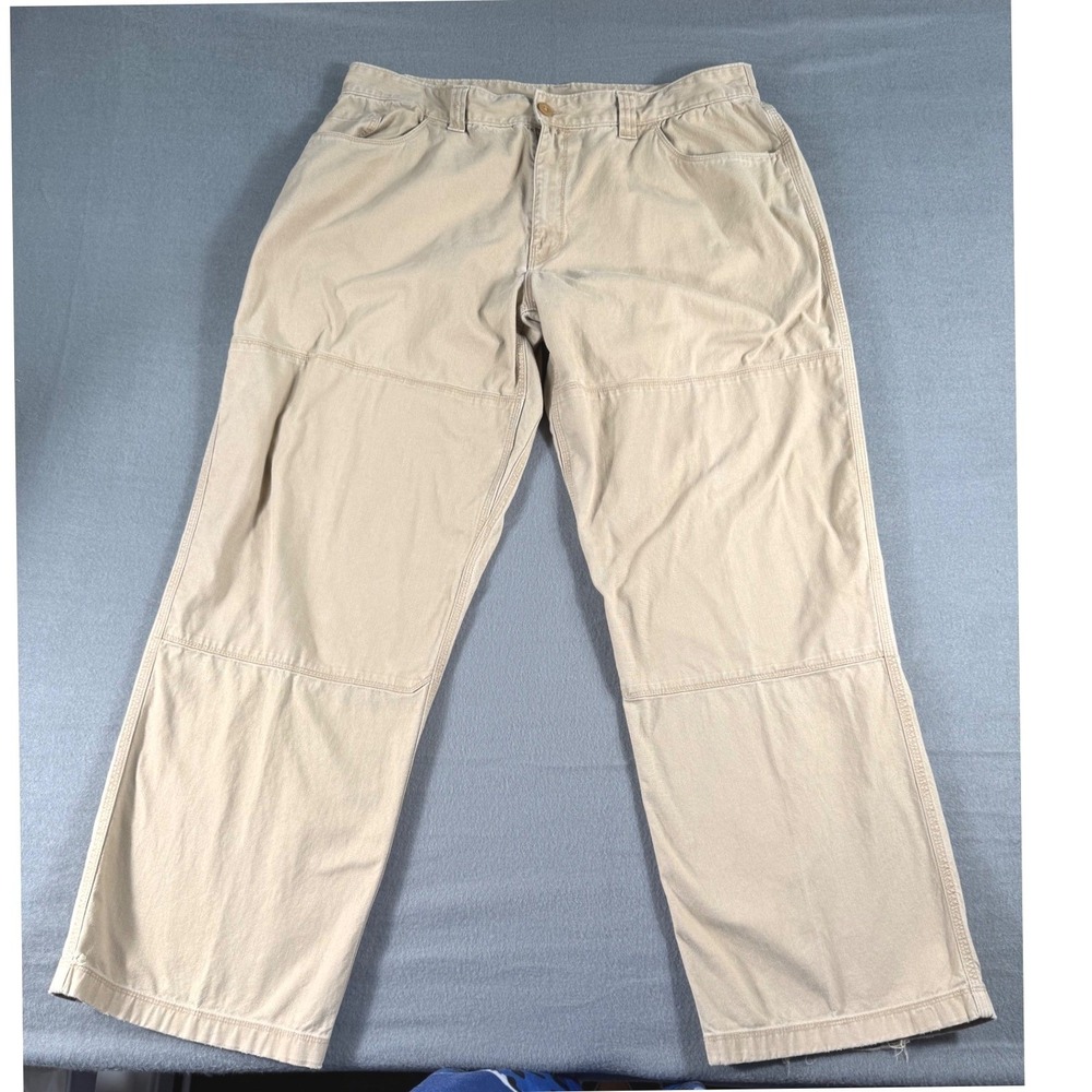 The North Face Double-Knee Canvas Workwear Utility Pants Outdoors 38 Rugged